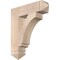 Ekena Millwork Imperial Arts & Crafts Smooth Bracket, Douglas Fir, 5 1/2"W x 24"D x 28"H BKT06X24X28IMP03SDF - alternate 1